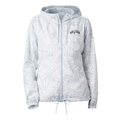 San Antonio Spurs Women's Flash Forward Windbreaker White - NBA