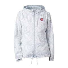 Detroit Pistons Women's Flash Forward Windbreaker White - NBA