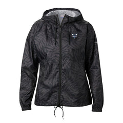 Charlotte Hornets Women's Flash Forward Windbreaker Black - NBA