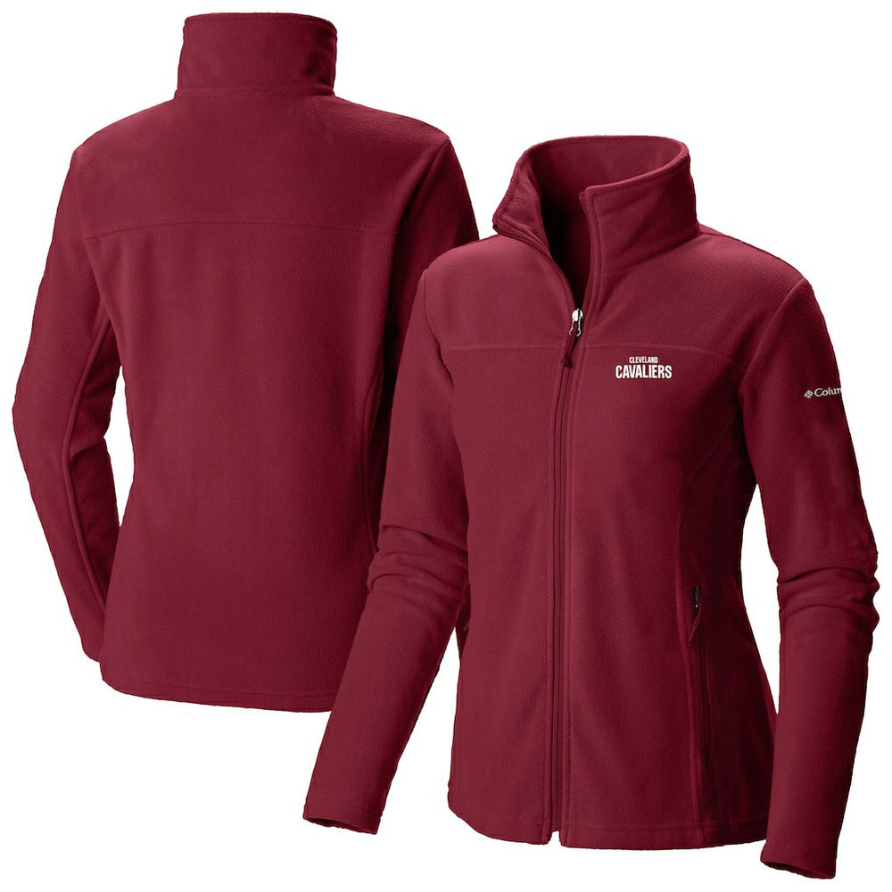 Cleveland Cavaliers Women's Give & Go II Fleece Full-Zip Jacket Wine - NBA