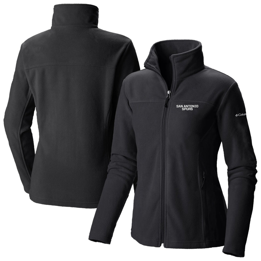 San Antonio Spurs Women's Give & Go II Fleece Full-Zip Jacket Black - NBA