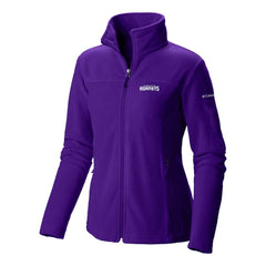 Charlotte Hornets Women's Give & Go II Fleece Full-Zip Jacket Purple - NBA