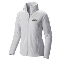 Cleveland Cavaliers Women's Give & Go II Fleece Full-Zip Jacket White - NBA