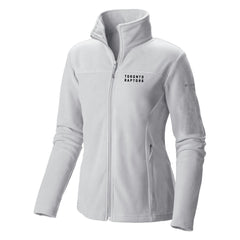 Toronto Raptors Women's Give & Go II Fleece Full-Zip Jacket White - NBA