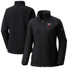 Chicago Bulls Women's Kruser Ridge III Softshell Jacket Black - NBA
