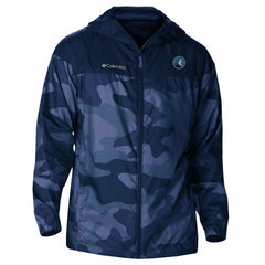 Minnesota Timberwolves Flash Challenger Windbreaker Jacket Navy - NBA