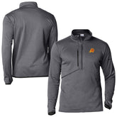 Phoenix Suns Park View Fleece Half-Zip Top Black - NBA