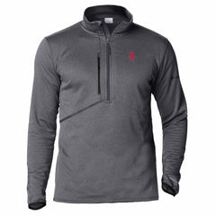 Houston Rockets Park View Fleece Half-Zip Top Black - NBA