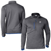 Oklahoma City Thunder Park View Fleece Half-Zip Top Blue - NBA