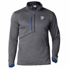 Oklahoma City Thunder Park View Fleece Half-Zip Top Blue - NBA