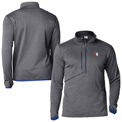 Philadelphia 76ers Park View Fleece Half-Zip Top Blue - NBA