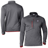 LA Clippers Park View Fleece Half-Zip Top Red - NBA