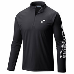 Utah Jazz PFG Terminal Tackle Quarter-Zip Top Black - NBA