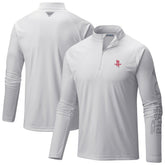 Houston Rockets PFG Terminal Tackle Quarter-Zip Top White - NBA