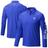 Oklahoma City Thunder PFG Terminal Tackle Quarter-Zip Top Blue - NBA
