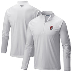 Portland Trail Blazers PFG Terminal Tackle Quarter-Zip Top White - NBA