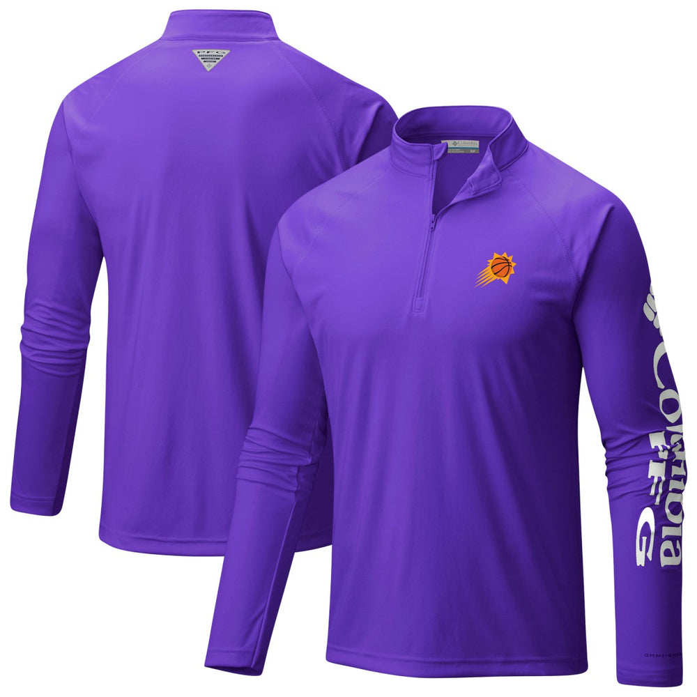 Phoenix Suns PFG Terminal Tackle Quarter-Zip Top Purple - NBA