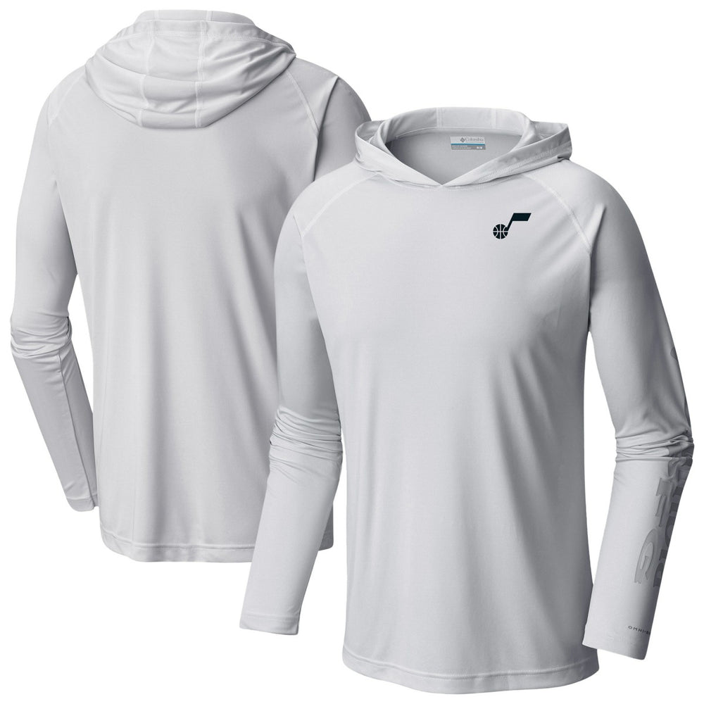 Utah Jazz PFG Super Terminal Tackle Hoodie White - NBA
