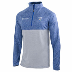 Oklahoma City Thunder Omni-Wick Rockin' It Quarter-Zip Top Blue - NBA