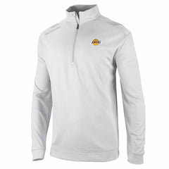 Los Angeles Lakers Oakland Downs Omni-Wick Quarter-Zip Top White - NBA