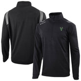 Milwaukee Bucks Oakland Downs Omni-Wick Quarter-Zip Top Black - NBA