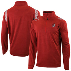 Portland Trail Blazers Oakland Downs Omni-Wick Quarter-Zip Top Red - NBA