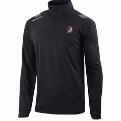Portland Trail Blazers Oakland Downs Omni-Wick Quarter-Zip Top Black - NBA