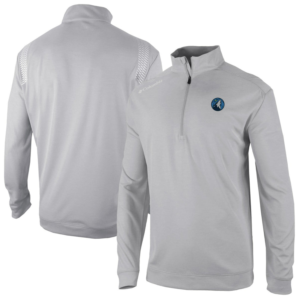 Minnesota Timberwolves Oakland Downs Omni-Wick Quarter-Zip Top Gray - NBA