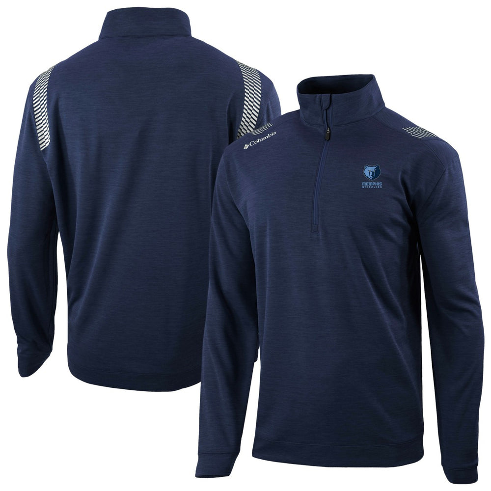 Memphis Grizzlies Oakland Downs Omni-Wick Quarter-Zip Top Navy - NBA