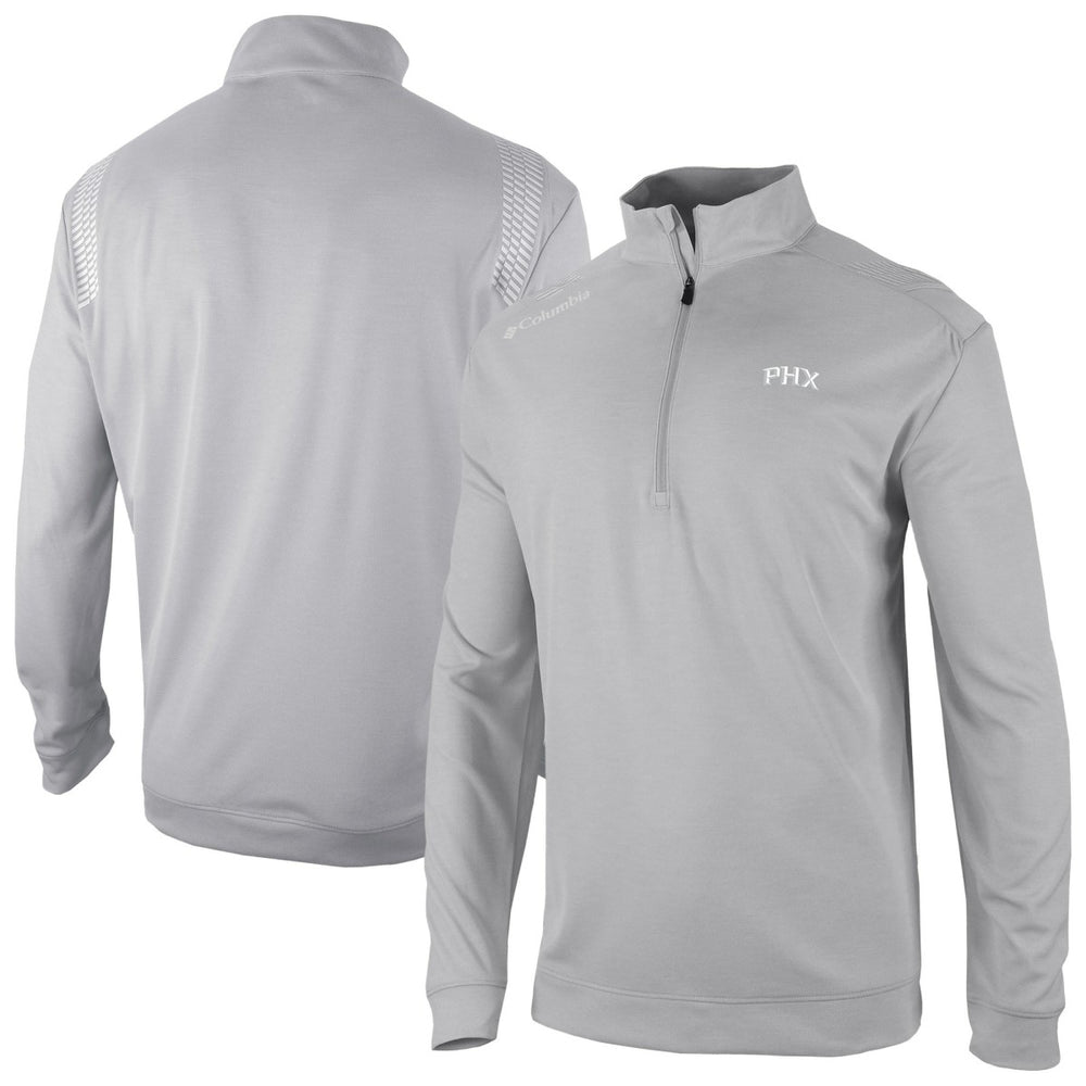 Phoenix Suns Oakland Downs Omni-Wick Quarter-Zip Top Gray - NBA