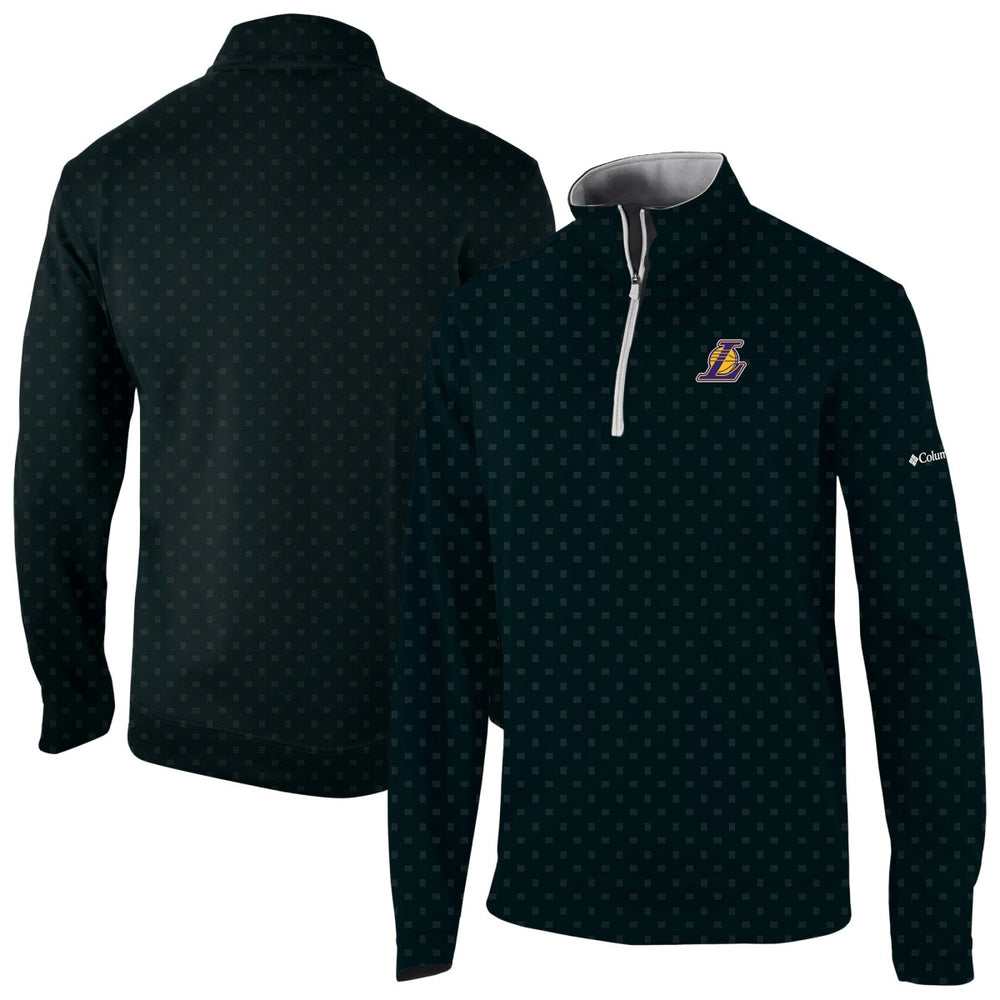 Los Angeles Lakers Wickham Hills Omni-Wick Quarter-Zip Jacket Black - NBA