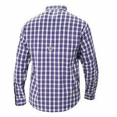 Los Angeles Lakers Super Tamiami Omni-Shade Long Sleeve Button-Down Shirt Purple - NBA