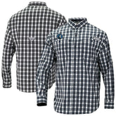 Minnesota Timberwolves Super Tamiami Omni-Shade Long Sleeve Button-Down Shirt Navy - NBA