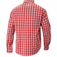 New Orleans Pelicans Super Tamiami Omni-Shade Long Sleeve Button-Down Shirt Red - NBA