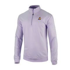 Los Angeles Lakers Omni-Wick Even Lie Quarter-Zip Top Purple - NBA