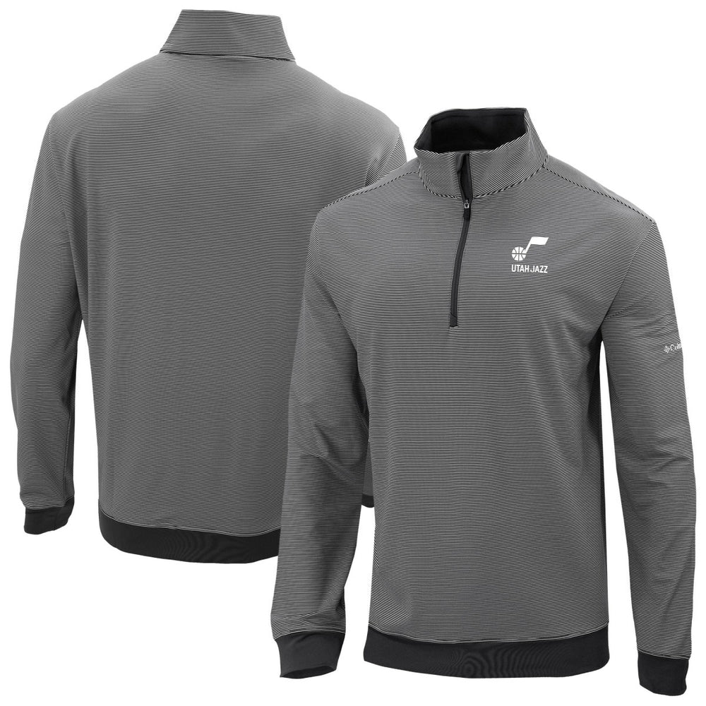 Utah Jazz Omni-Wick Even Lie Quarter-Zip Top Black - NBA