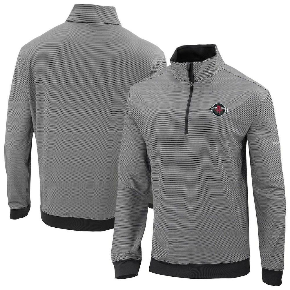 Houston Rockets Omni-Wick Even Lie Quarter-Zip Top Black - NBA