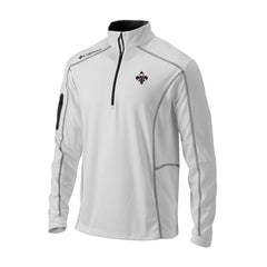 New Orleans Pelicans Omni-Wick Shotgun Quarter-Zip Jacket White - NBA
