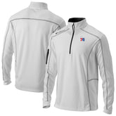 Philadelphia 76ers Omni-Wick Shotgun Quarter-Zip Jacket White - NBA