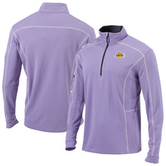 Los Angeles Lakers Omni-Wick Shotgun Quarter-Zip Jacket Purple - NBA