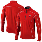 Miami Heat Omni-Wick Shotgun Quarter-Zip Jacket Red - NBA