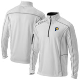 Indiana Pacers Omni-Wick Shotgun Quarter-Zip Jacket White - NBA