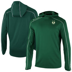 Milwaukee Bucks Omni-Wick Shotgun Pullover Hoodie Hunter Green - NBA
