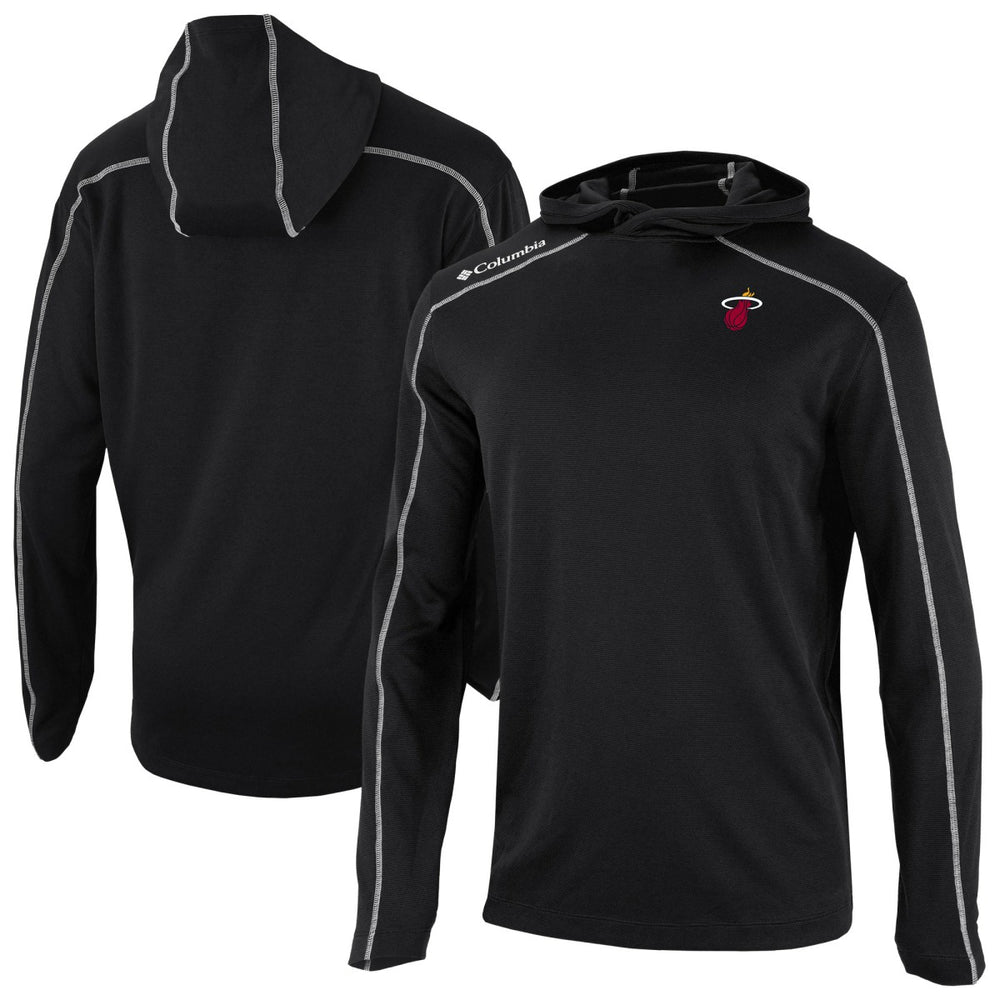 Miami Heat Omni-Wick Shotgun Pullover Hoodie Black - NBA