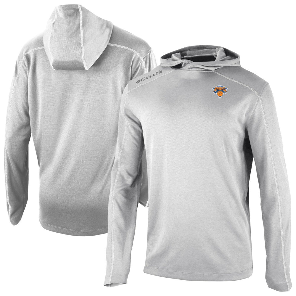 New York Knicks Omni-Wick Shotgun Pullover Hoodie Gray - NBA