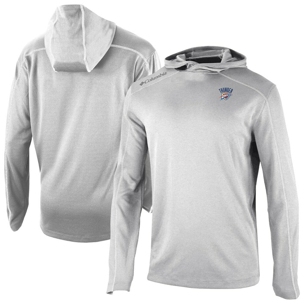 Oklahoma City Thunder Omni-Wick Shotgun Pullover Hoodie Gray - NBA