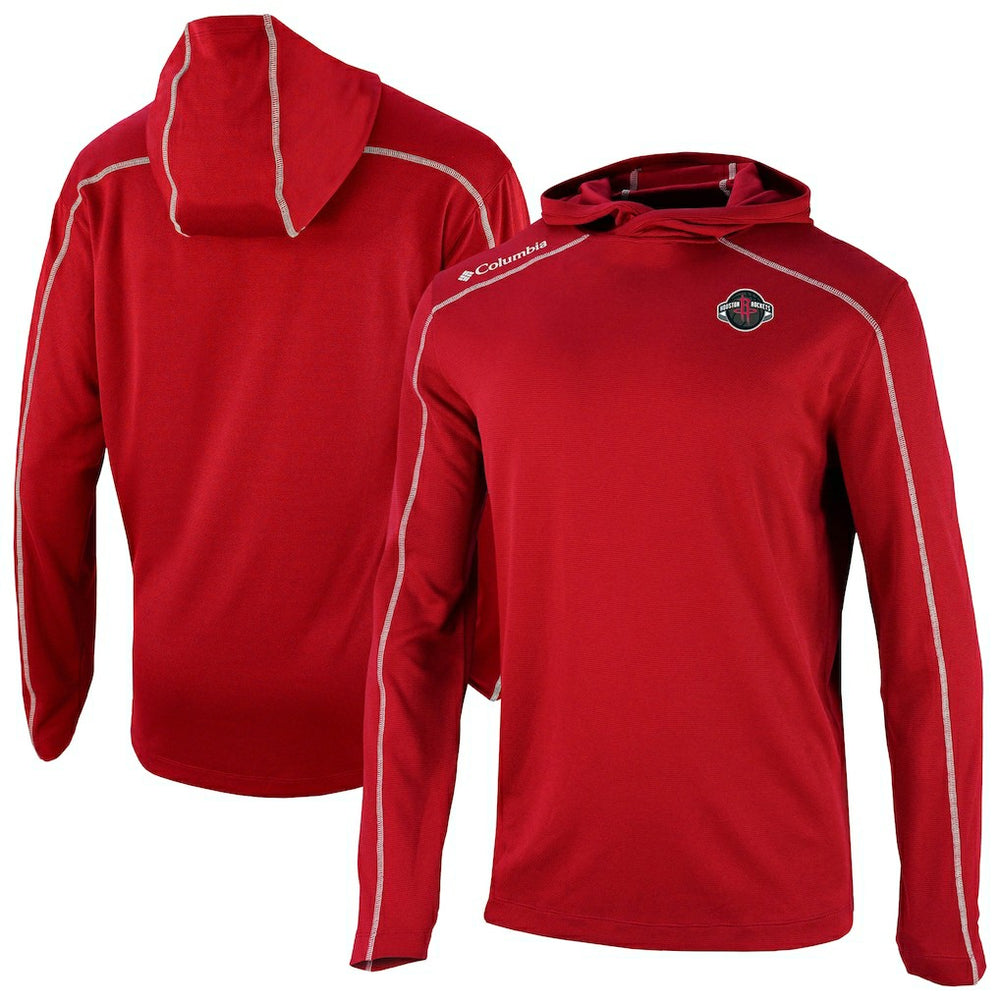 Houston Rockets Omni-Wick Shotgun Pullover Hoodie Red - NBA