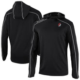 Portland Trail Blazers Omni-Wick Shotgun Pullover Hoodie Black - NBA