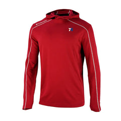 Philadelphia 76ers Omni-Wick Shotgun Pullover Hoodie Red - NBA