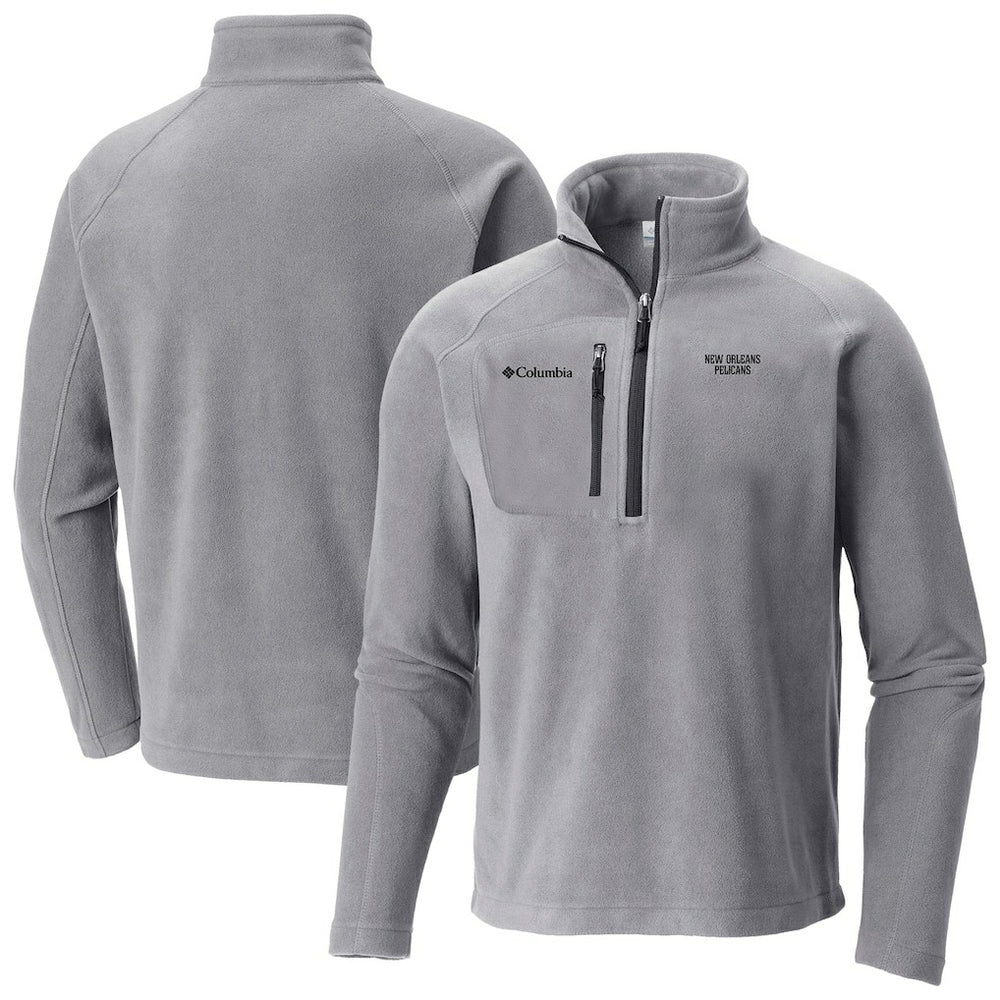 New Orleans Pelicans Fast Trek III Half-Zip Fleece Pullover Gray - NBA
